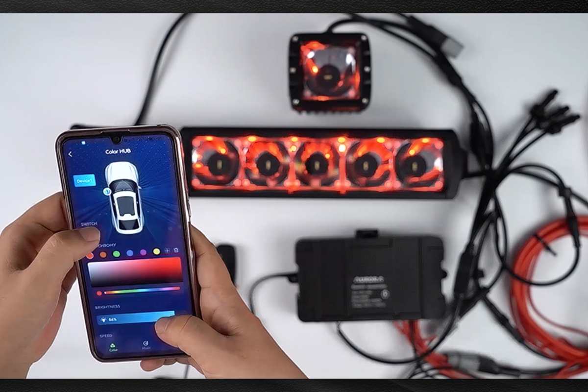 Панель переключателей AURORA (9 кнопок + Bluetooth)
