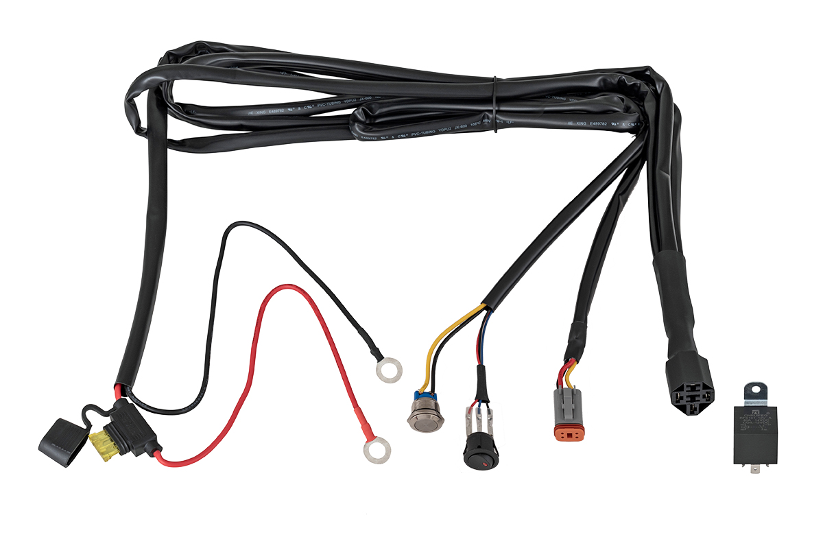 Светодиодная фара дальнего света AURORA 152 мм 45W с RGB подсветкой