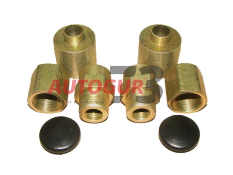 Комплект для удлинения штока передних и задних амортизаторов (30мм) Рено, Ниссан, Лада