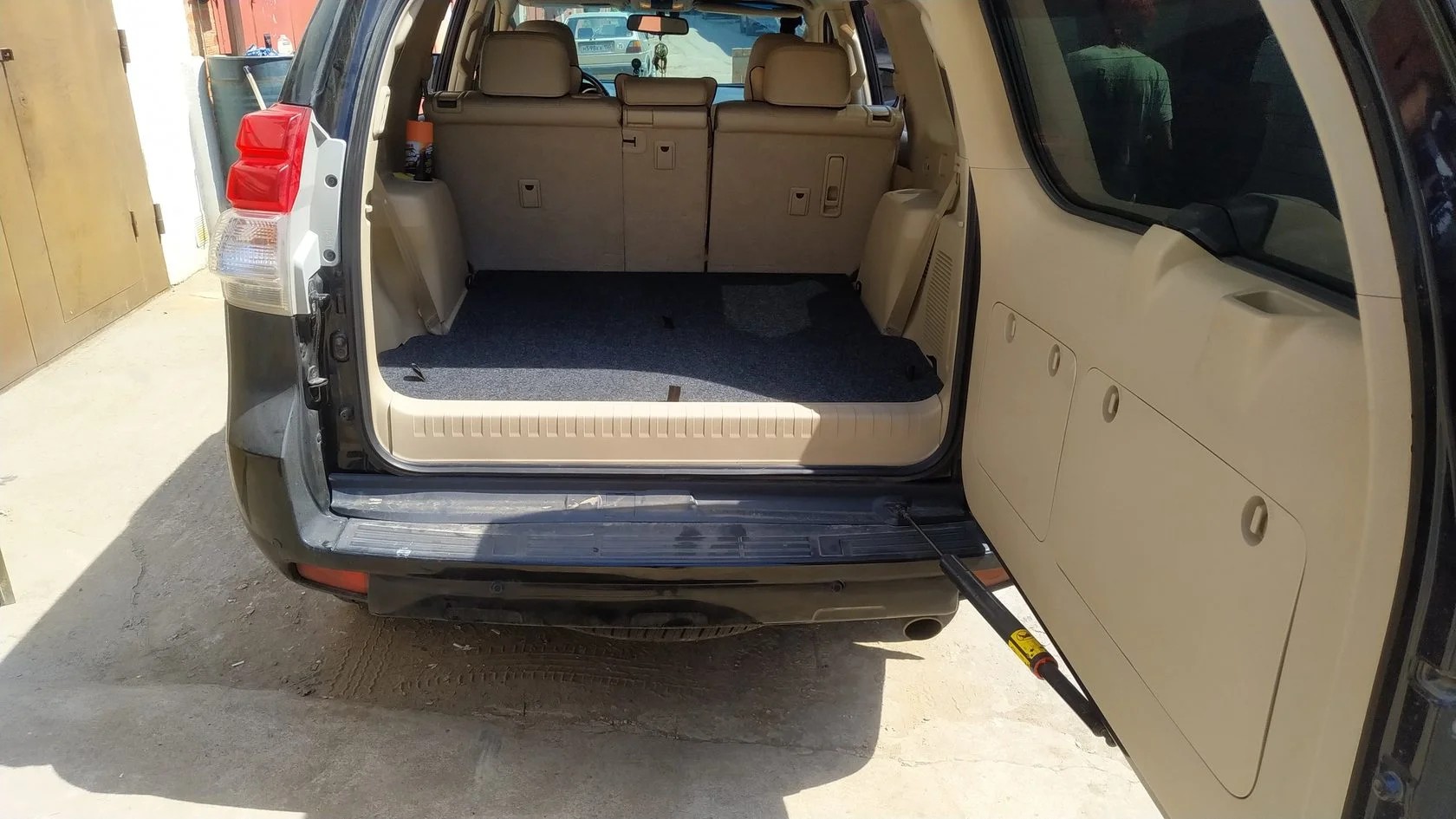 Органайзер в багажник для Toyota Land Cruiser Prado 150 (7-ми местная компл.)