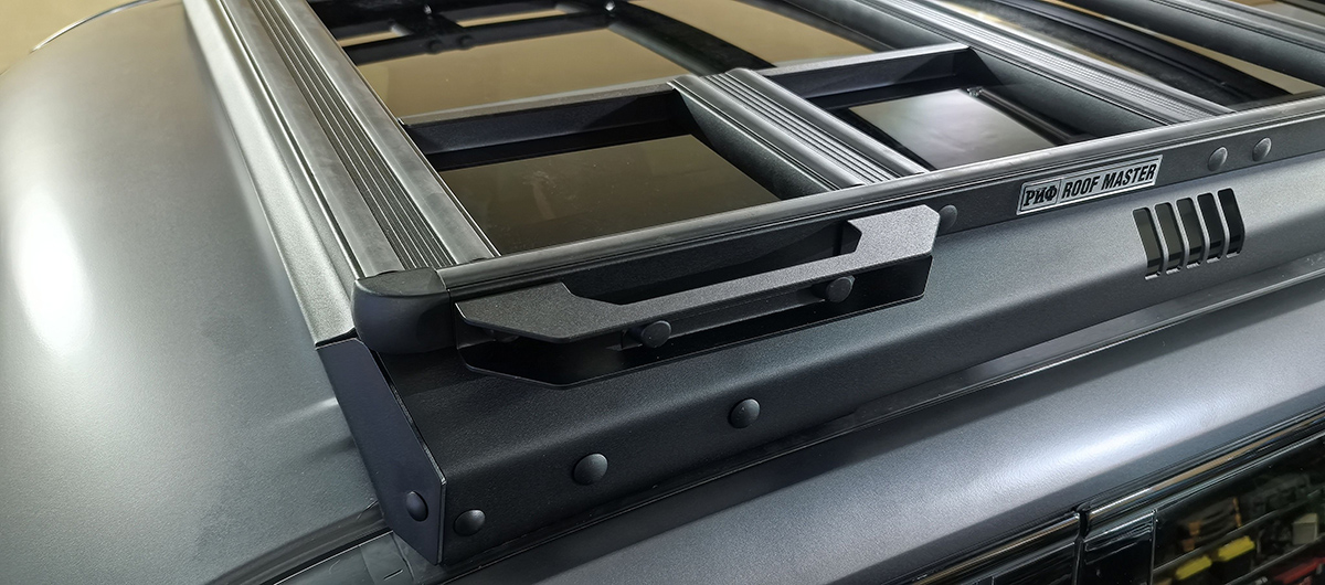 Багажник экспедиционный (платформа) алюминиевый РИФ 1300x2080 мм для Haval H9 2024+ (с крепежом)