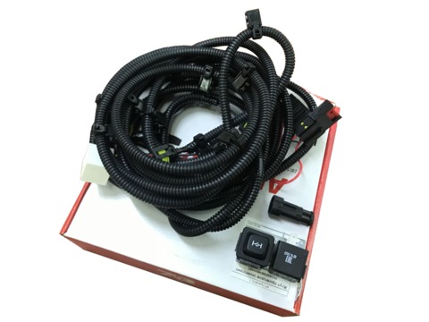 Комплект подключения электроблокировки на УАЗ, ВАЗ, ГАЗ без автоотключения (а/м с механическим спидометром)