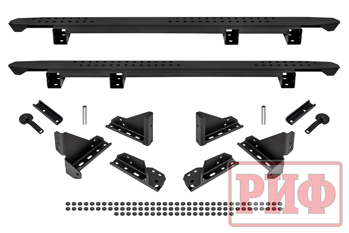Пороги РИФ силовые Toyota Land Cruiser Prado 250