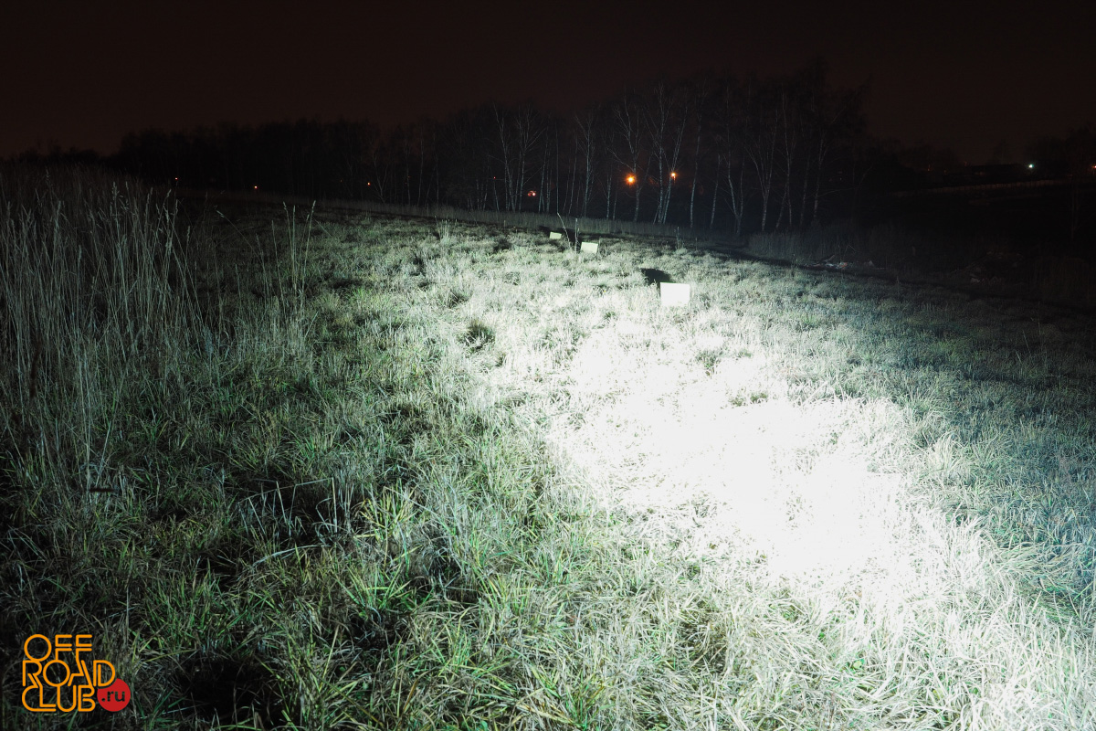 Светодиодная фара водительского света РИФ 443 мм 100W LED