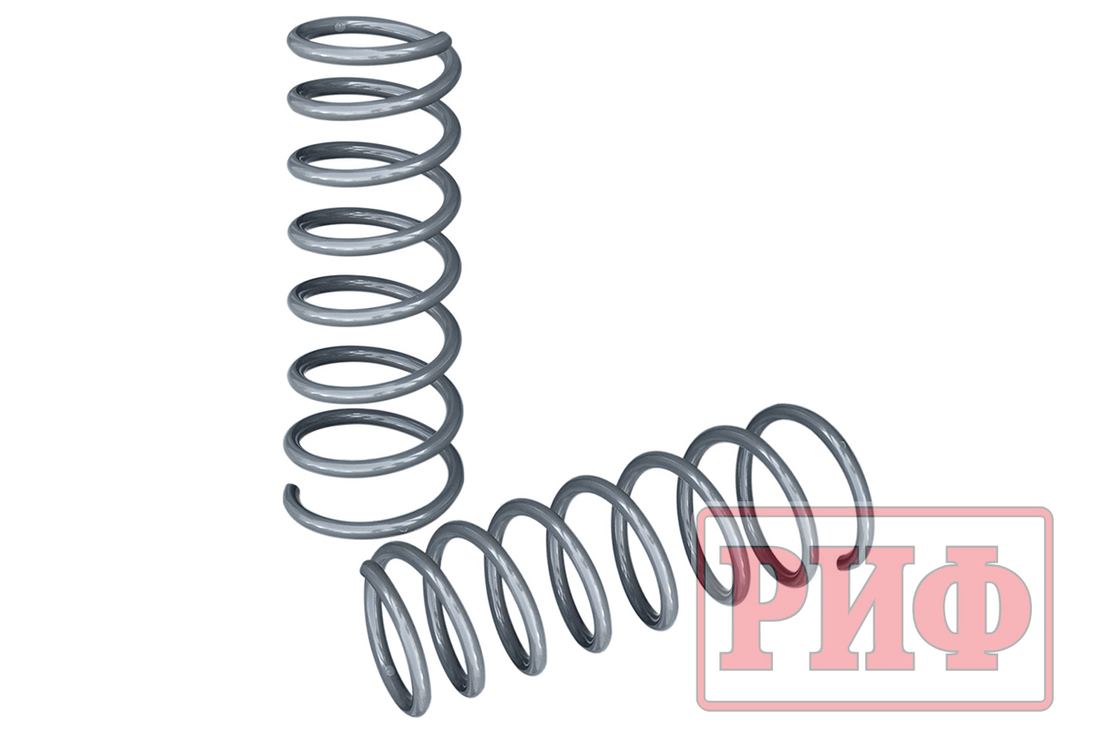 Пружины РИФ передние Renault Duster (2010-2022) лифт 20 мм +0-50кг