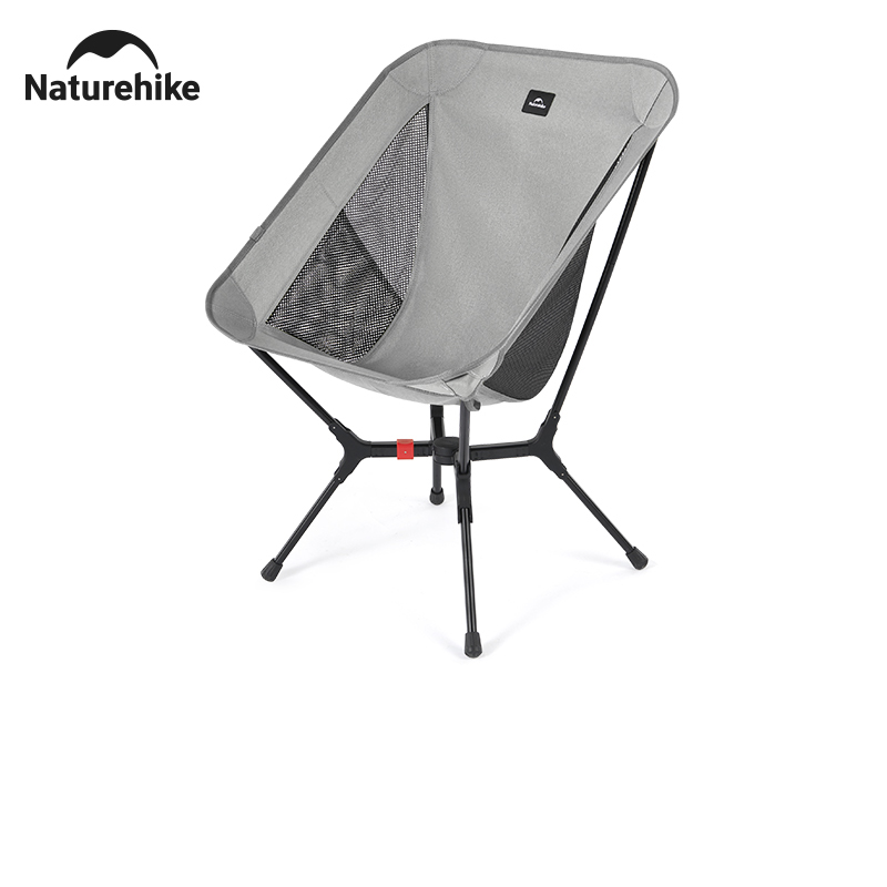 Кресло туристическое Naturehike Yamami YL01 складное, 55х54х73,5 см, до 180 кг, серое