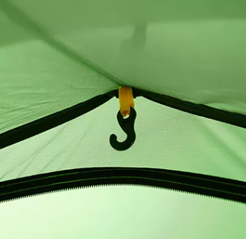 Палатка Naturehike Opalus Si 2-местная, алюминиевый каркас, зеленая