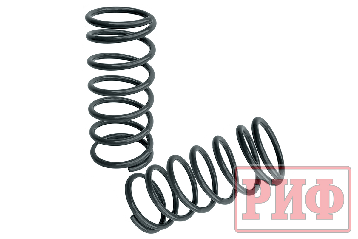 Пружины РИФ задние Mitsubishi Pajero I, II, Sport II, III 0-100 кг, Sport I 100-200 кг лифт 40 мм