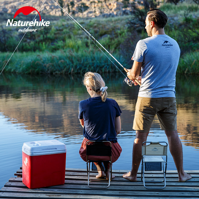 Кресло туристическое Naturehike MZ01, складное, бежевое