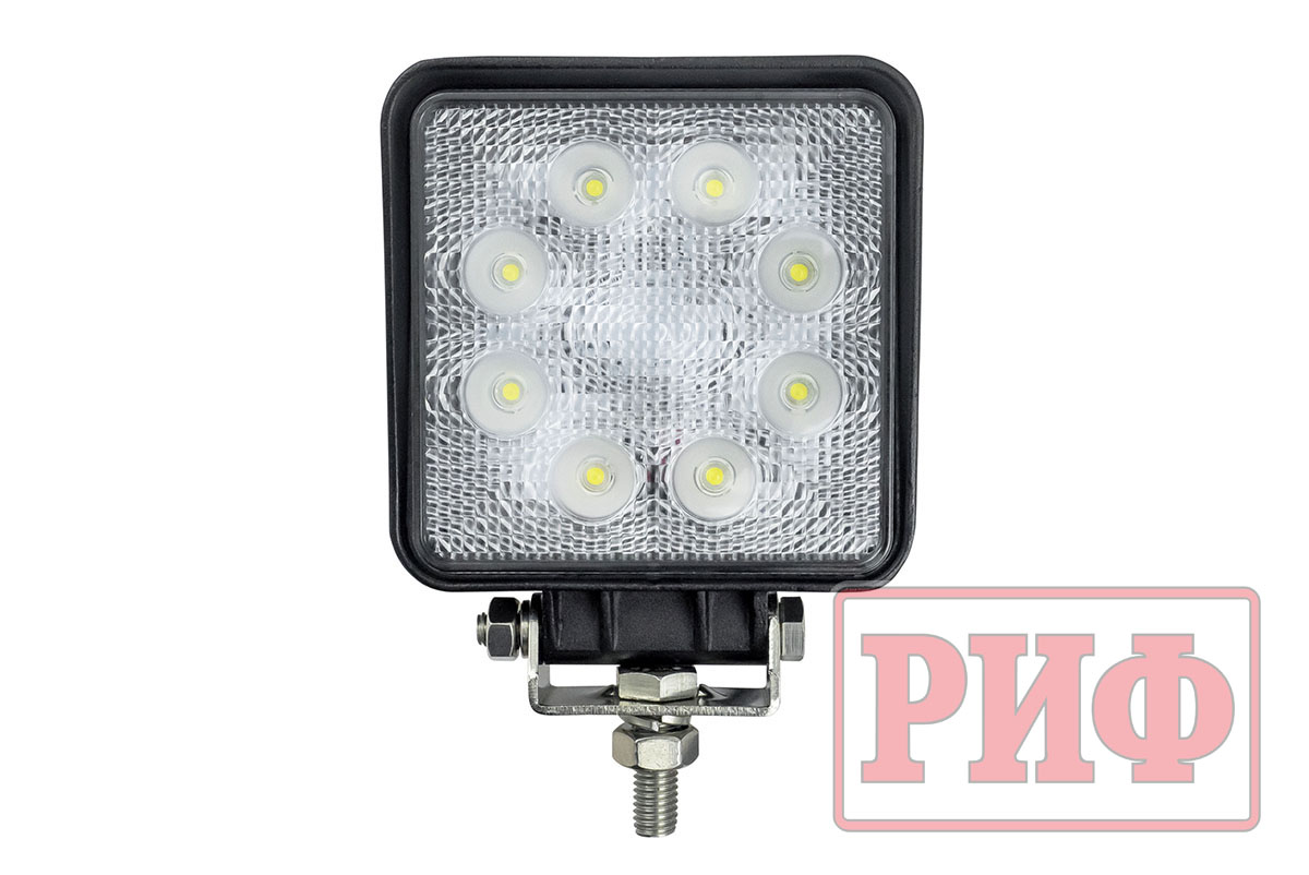 Светодиодная фара рабочего света РИФ 110 мм 24W LED