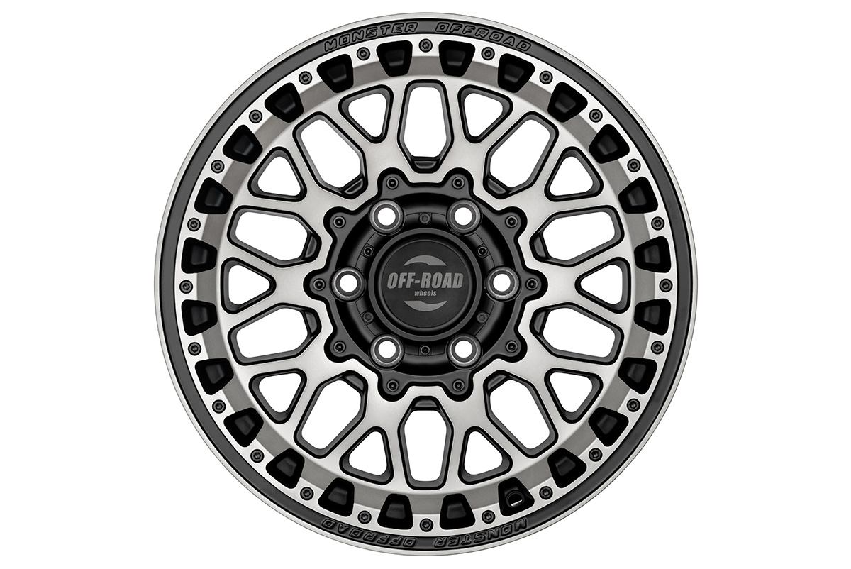 Диск литой черный матовый 6x139,7 8,5xR17 d106,1 ET+20 (продаются по 4 шт.)