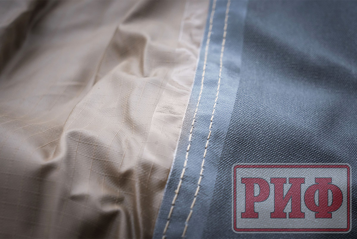 Маркиза автомобильная РИФ комбинированная (прямоугольная с веерной частью) 2,0х2,0 м (правая)