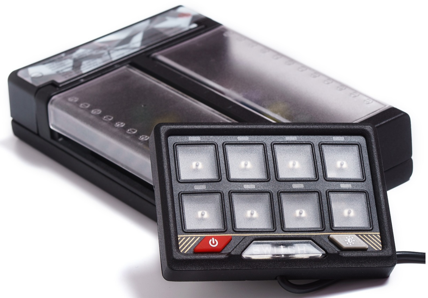 Блок управления на 8 каналов RGB + приложение