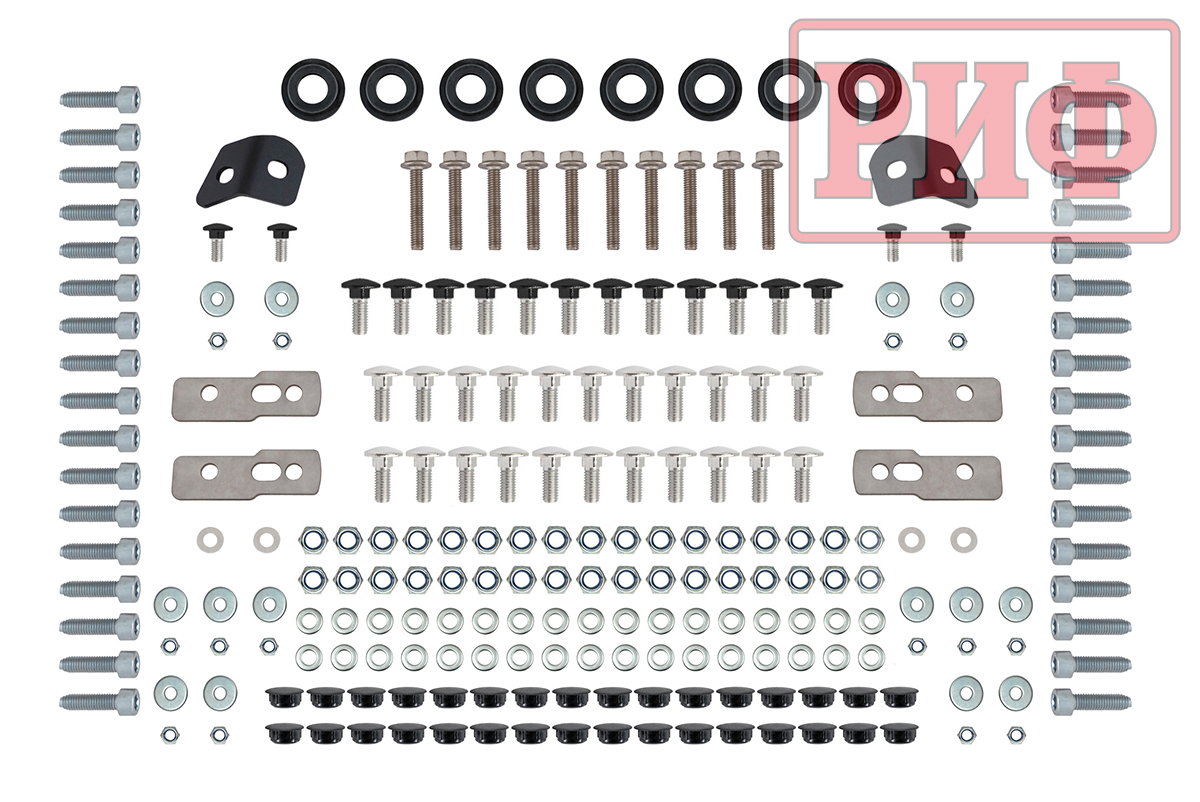 Багажник экспедиционный (платформа) алюминиевый РИФ 1150x2080 мм для Mitsubishi Pajero IV (с крепежом)