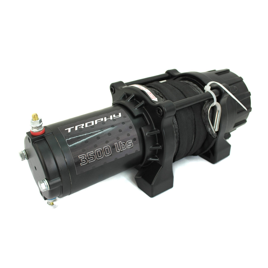 Лебедка электрическая квадроцикловая TR TROPHY 3,5S 12v, 1587 кг