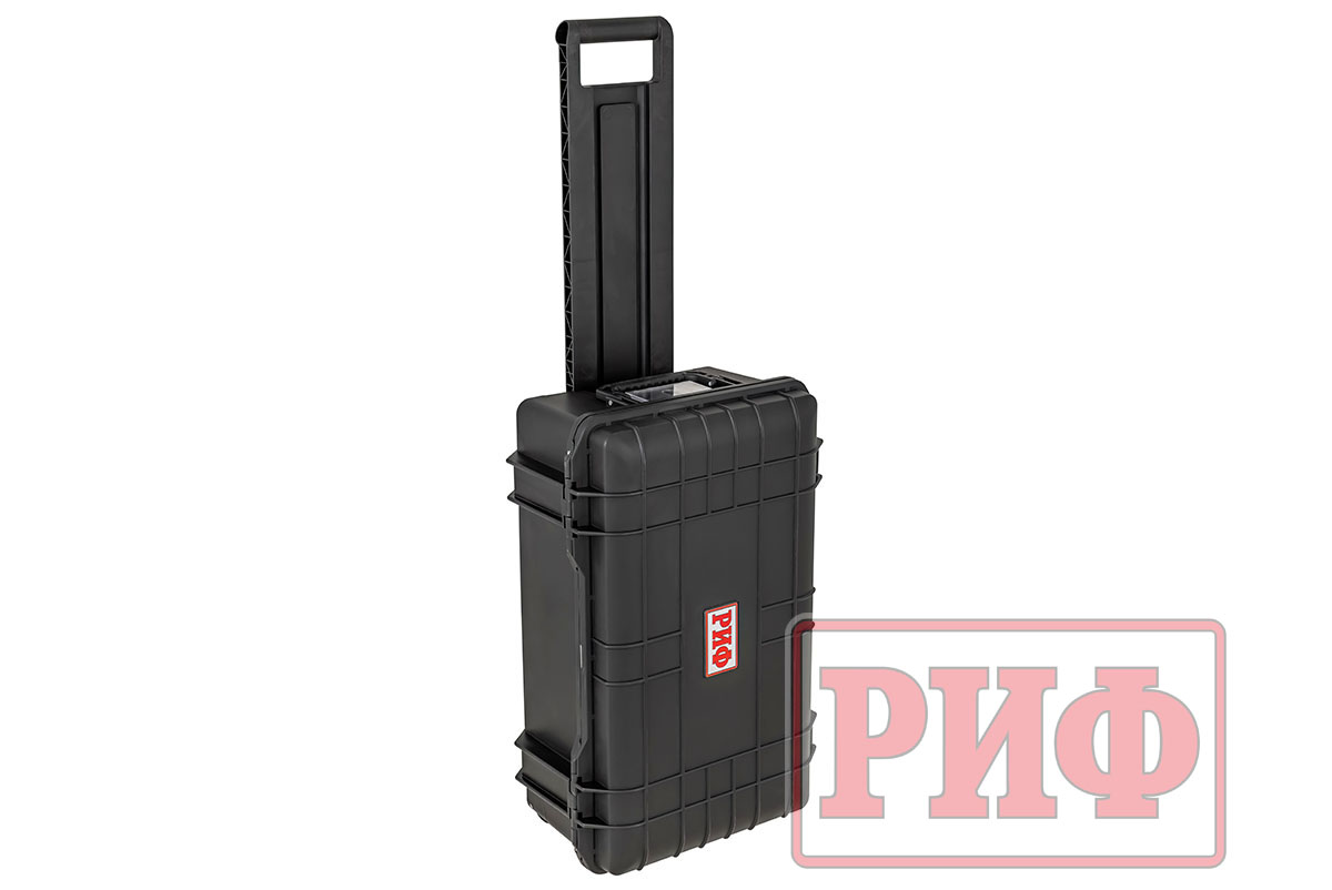 Кейс защитный ударопрочный РИФ 558х355х228 мм IP67 на колесах с телескопической ручкой