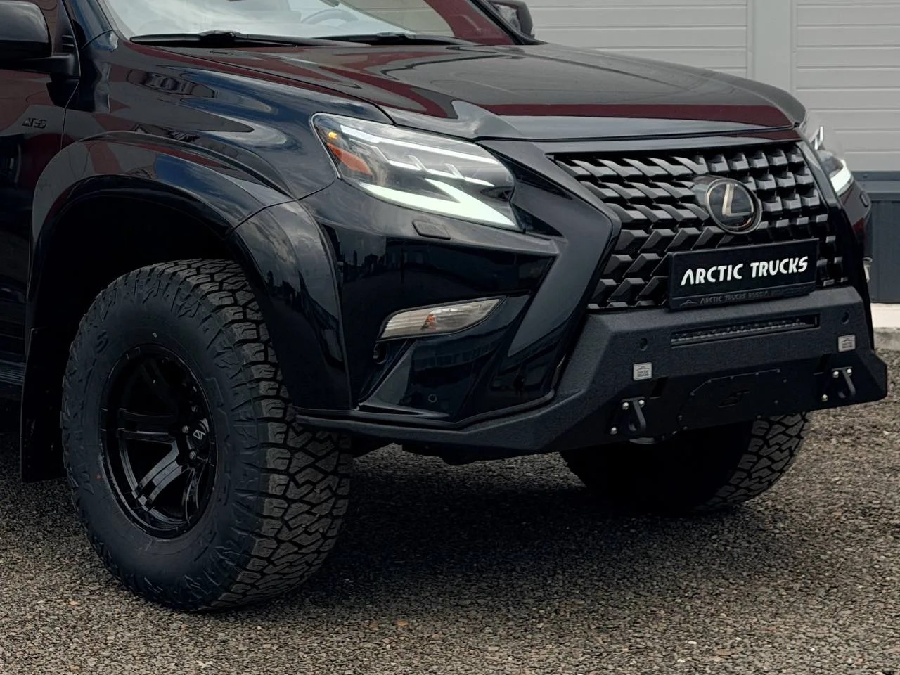 бампер силовой передний GX460 короткий АТ35
