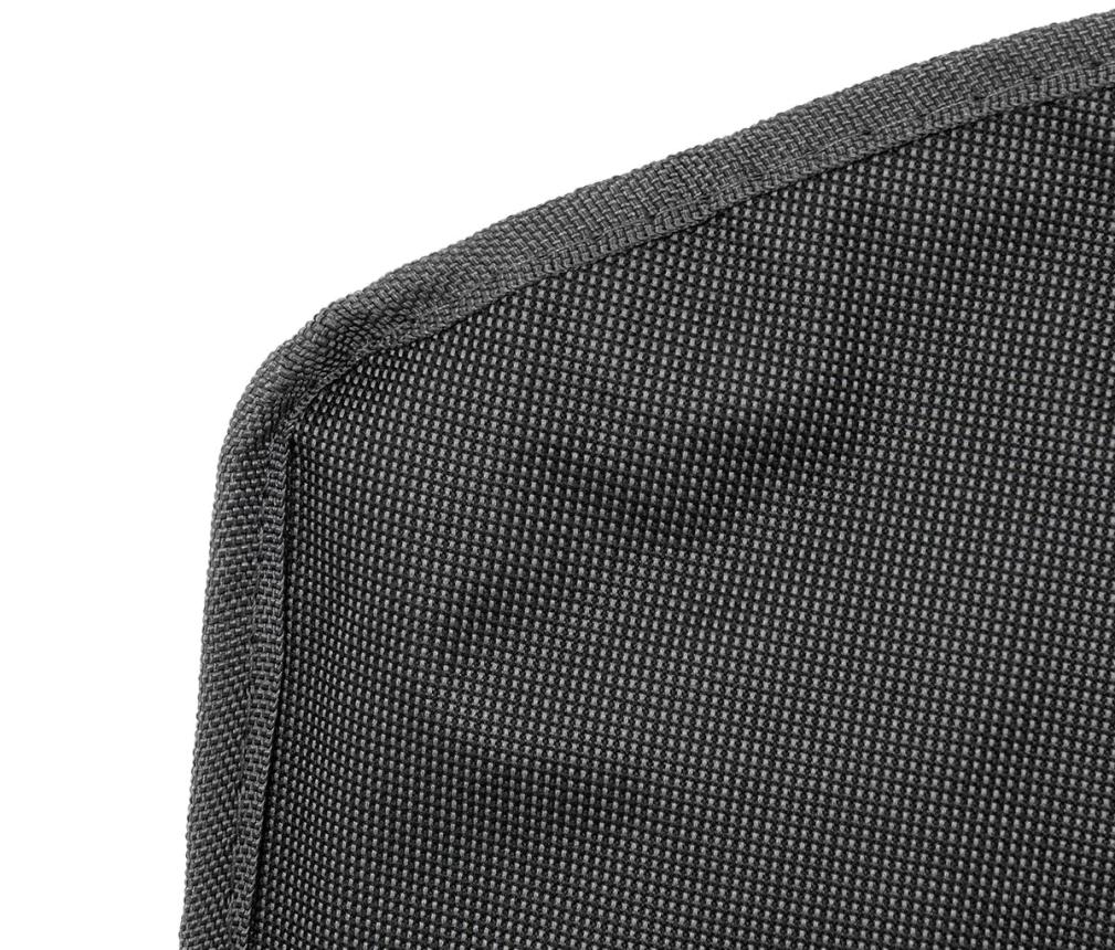 Кресло NISUS складное серое 150 кг.