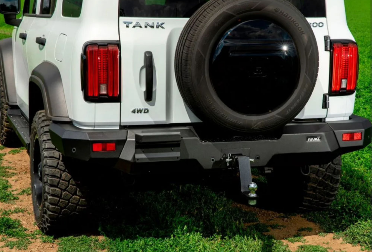 Силовой задний бампер + комплект крепежа, Rival,TANK 300, 2023-, 2,0, 4WD, АКПП