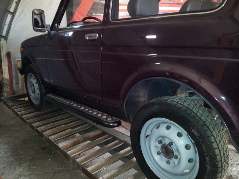 Пороги съёмные для Нивы РИФ