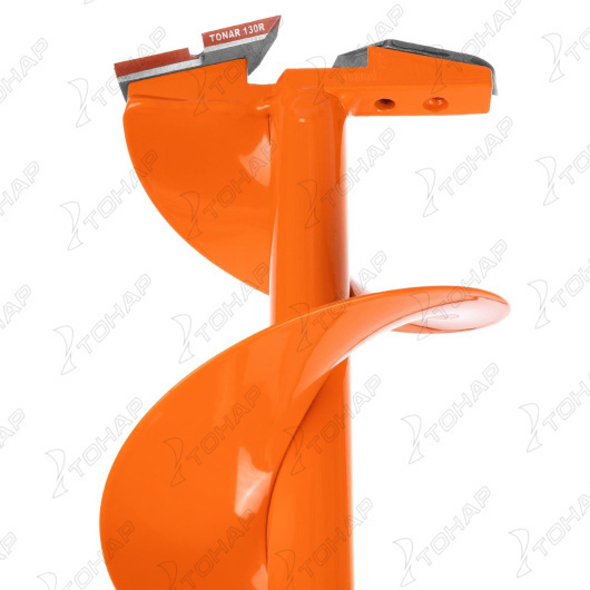 Комплект под мотобур шнек ТОНАР MOTOSHTORM 130R+адаптер АШ-02+молоточек