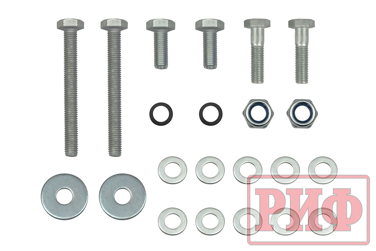 Бампер РИФ силовой передний/защита штатного бампера TANK 500 c защитой радиатора (устанавливается только с площадкой под лебёдку RIFT50-30000)