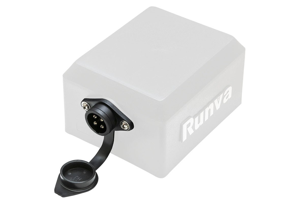Разъем для пульта управления лебёдкой Runva