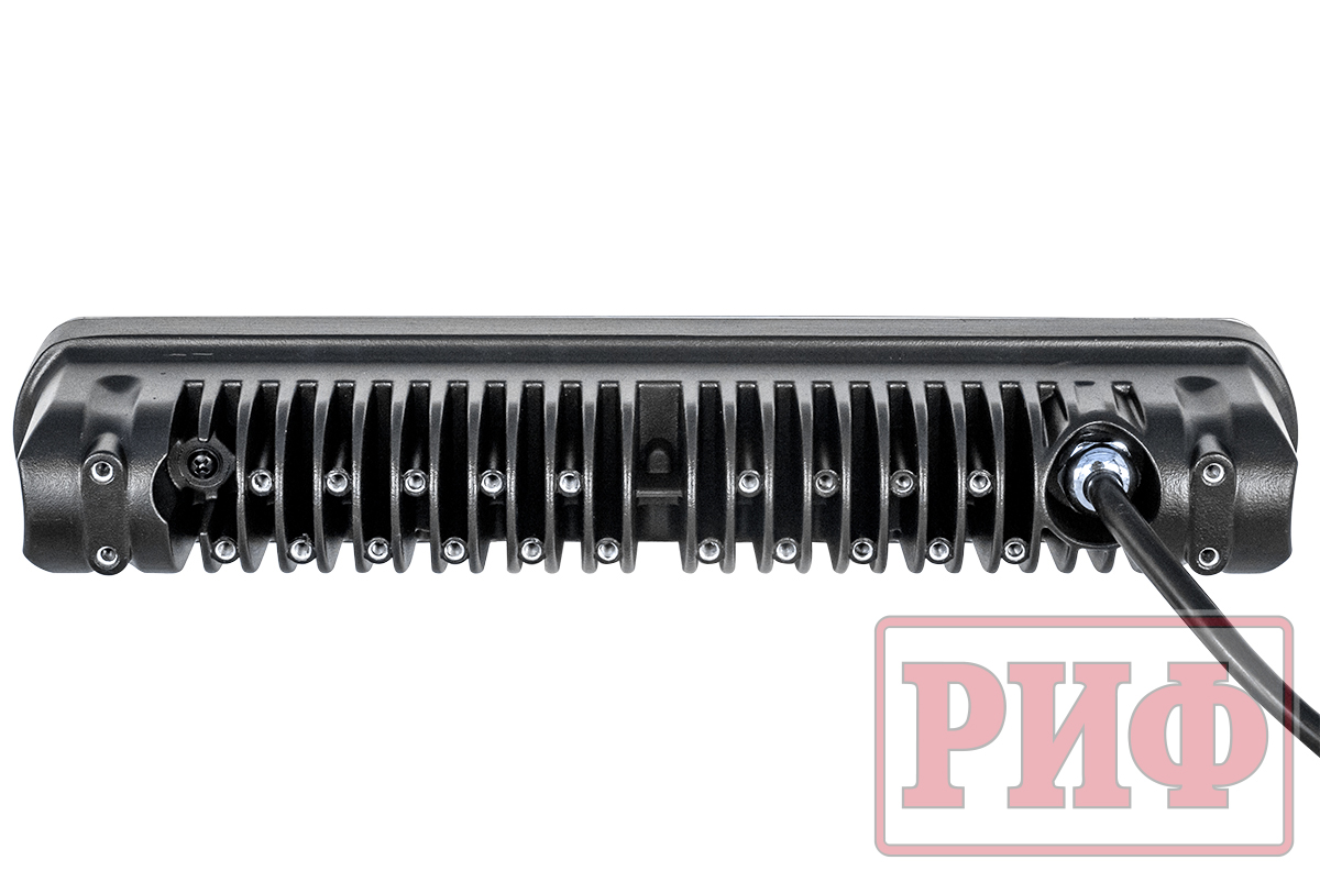 Светодиодная фара водительского света РИФ с ДХО 318 мм 50W