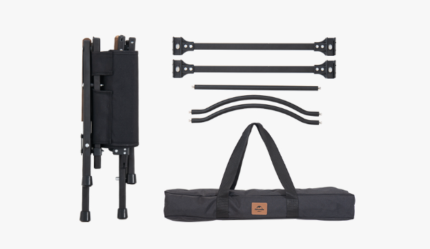 Кресло туристическое Naturehike, складное, бежевое, нагрузка до 120 кг