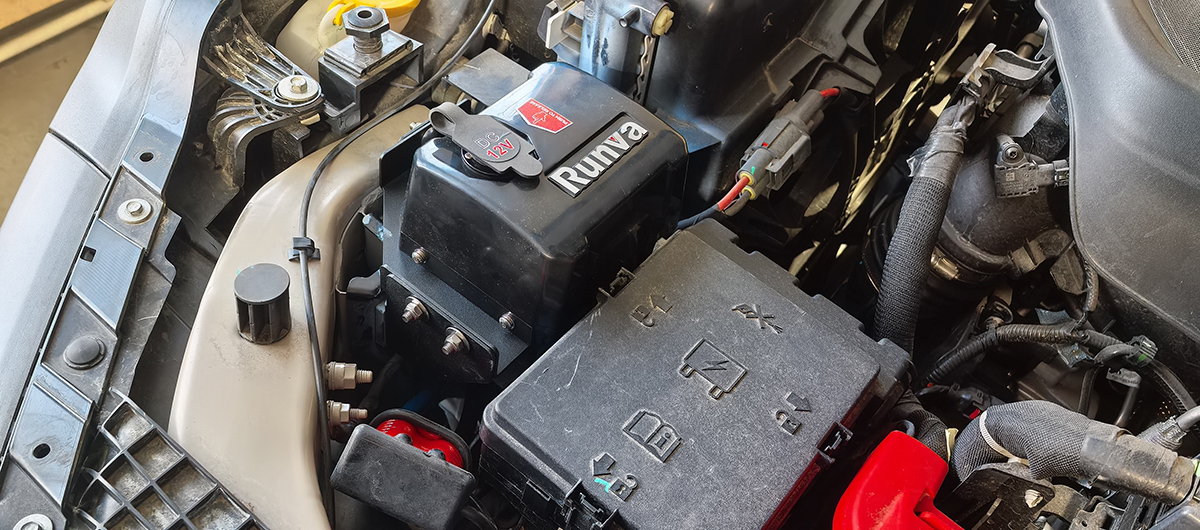 Площадка РИФ под лебёдку с защитой радиатора в штатный бампер RAM 1500 Rebel 2024+