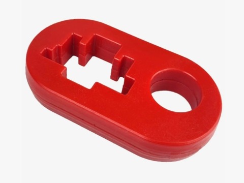 Держатель рукоятки реечного домкрата (красный)
