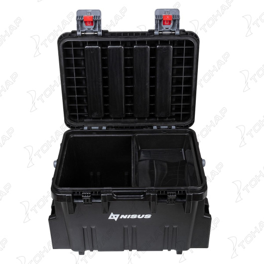 Ящик форелевый NISUS 44x30x33 см, черный