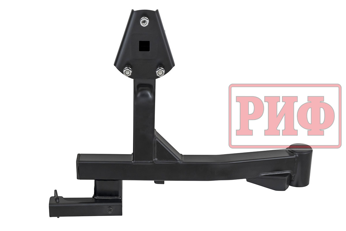 Бампер РИФ силовой задний УАЗ Хантер с фонарями, калиткой, возможностью установки фаркопа, лифт 65 мм