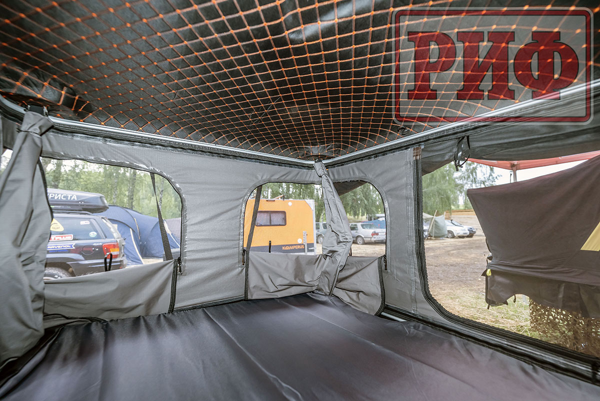 Палатка на крышу автомобиля РИФ 220х135 см
