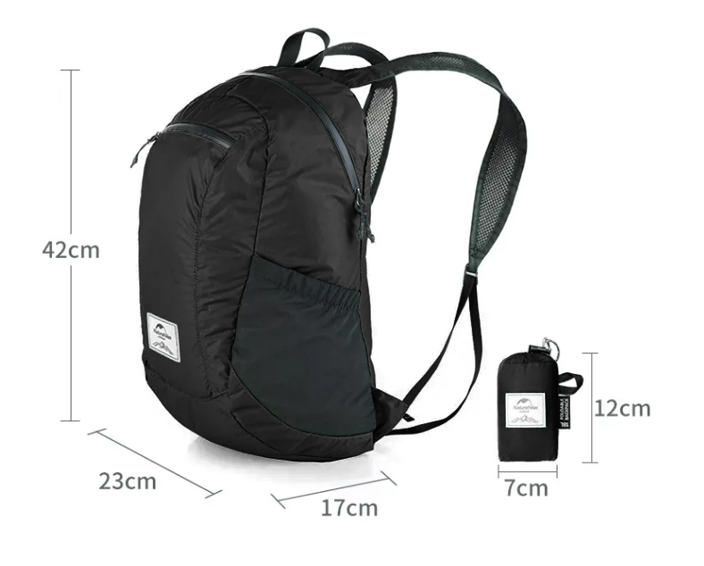 Рюкзак Naturehike 18L, черный