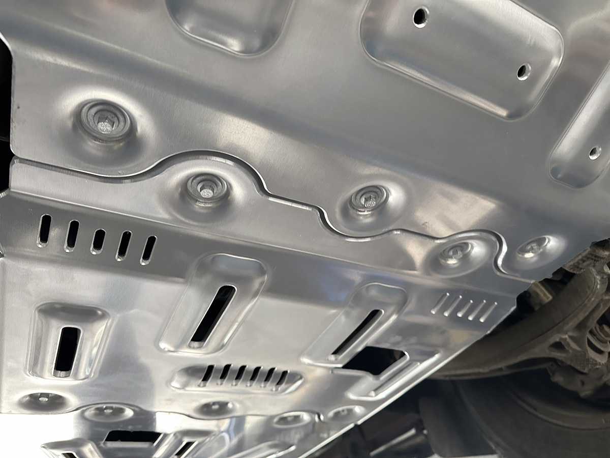 Защита Falcon радиатора, картера, РК, КПП для Dodge RAM 1500 2022-2024, алюминий, 8 мм