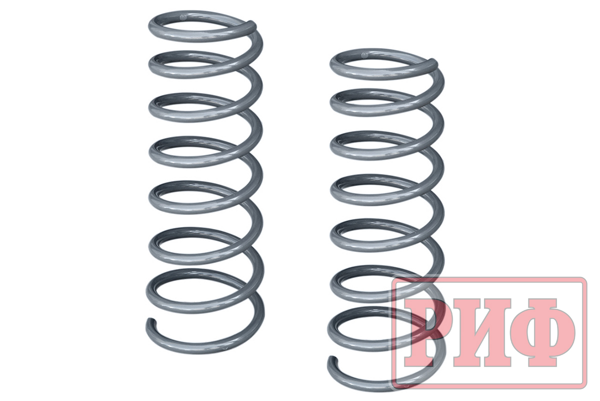 Пружины РИФ передние Renault Duster (2010-2022) лифт 20 мм +0-50кг