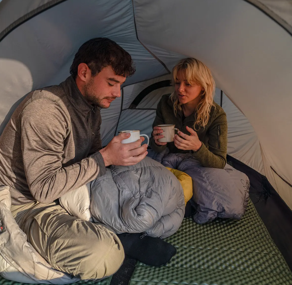 Палатка Naturehike Opalus Si 2-местная, алюминиевый каркас, темно-зеленая