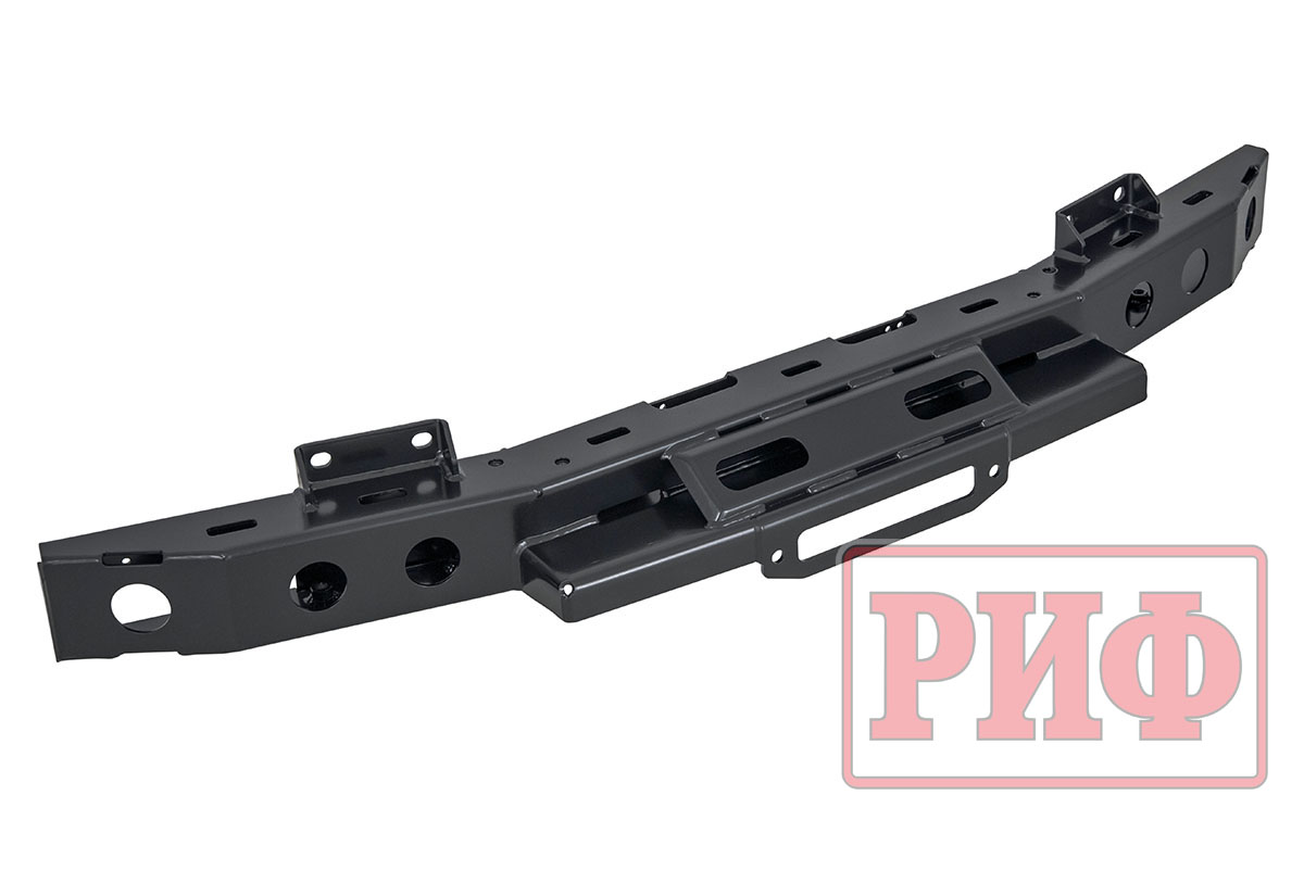 Площадка РИФ под лебёдку в штатный бампер Toyota Land Cruiser 300 (для высоких штатных бамперов)