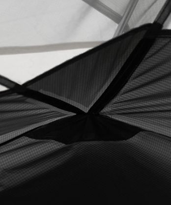 Палатка Naturehike Mongar Si 2-местная, алюминиевый каркас, сверхлегкая, серая