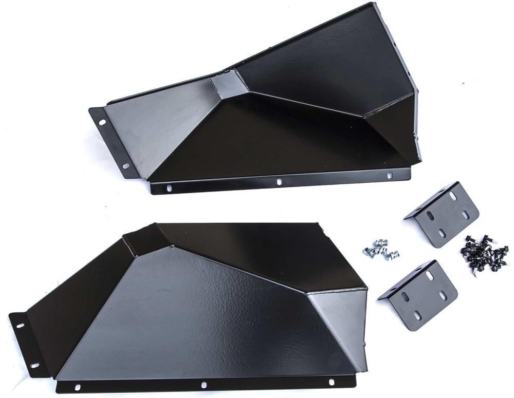 Бампер РИФ передний Mitsubishi L200 2005+/Pajero Sport с доп. фарами и кенгурином