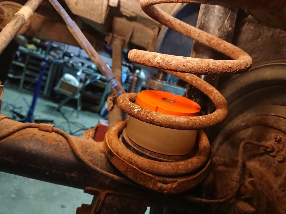 Отбойник-ограничитель хода вверх заднего моста ZST Bump-Limit 55 мм (полиуретан) к-кт 2 шт.