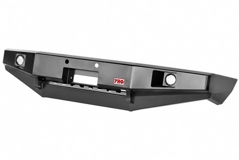 Бампер РИФ передний Toyota Land Cruiser 100 до 2002 с доп. фарами без защитной дуги