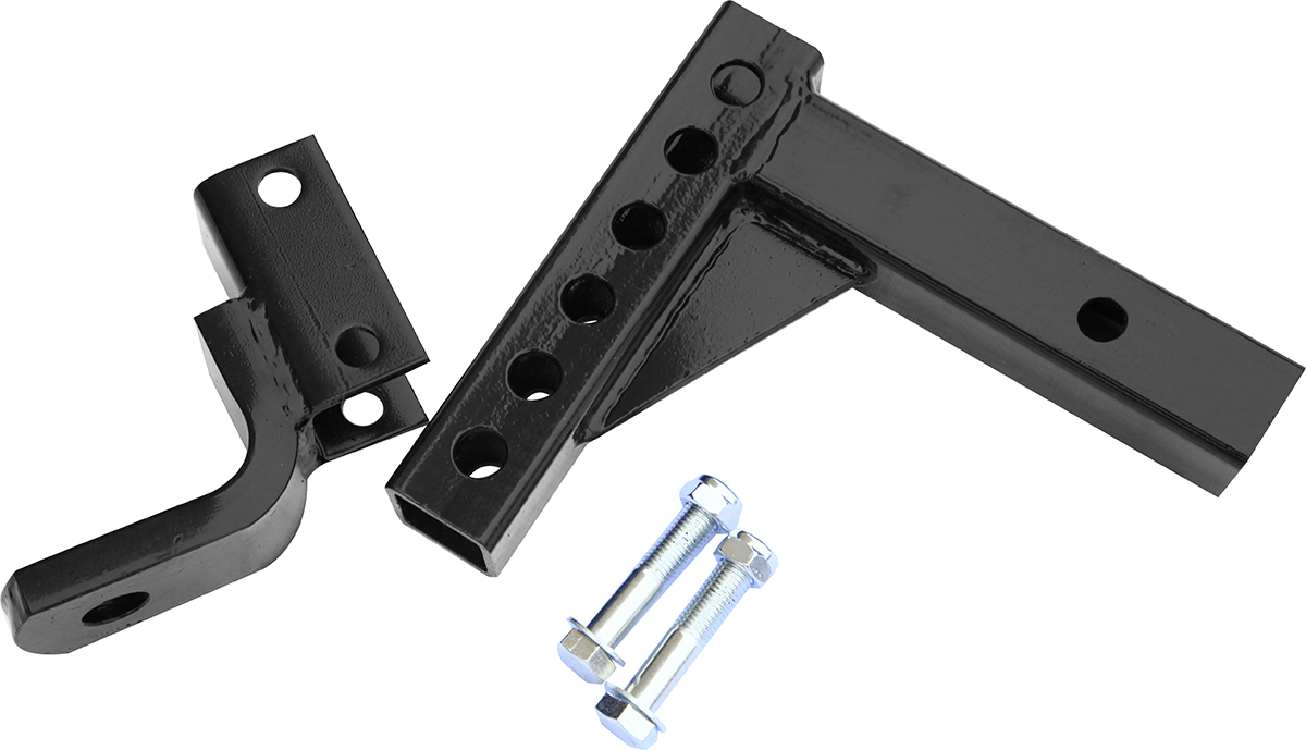 Переходник для фаркопа регулируемый (занижение 4,5/6/7,5/9 - 120/157/195/232 мм)