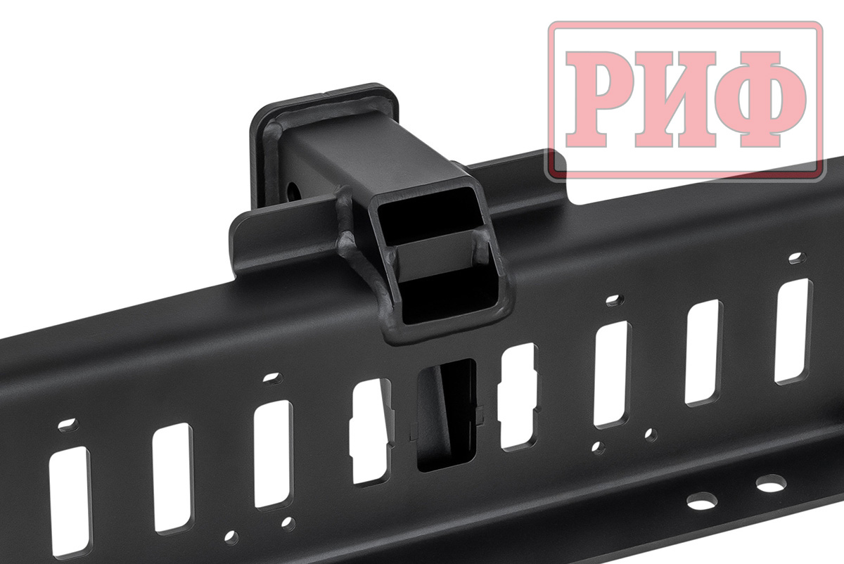 Фаркоп РИФ передний (переходник) для съёмной лебёдки с защитой радиатора на ГАЗ Соболь NN