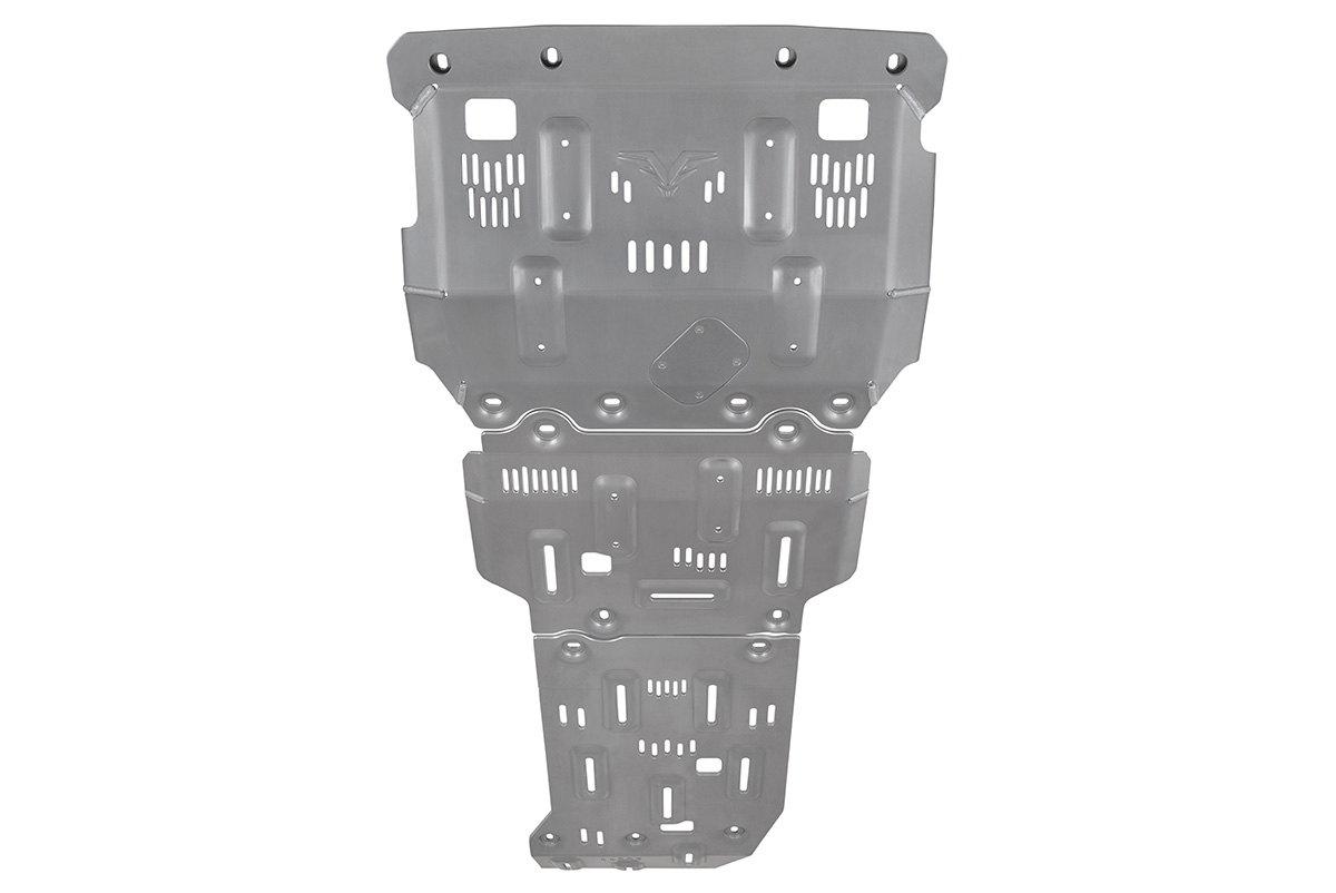 Защита Falcon радиатора, картера, РК, КПП для Haval H5 2.0T, дизель (2023+), алюминий, 8 мм