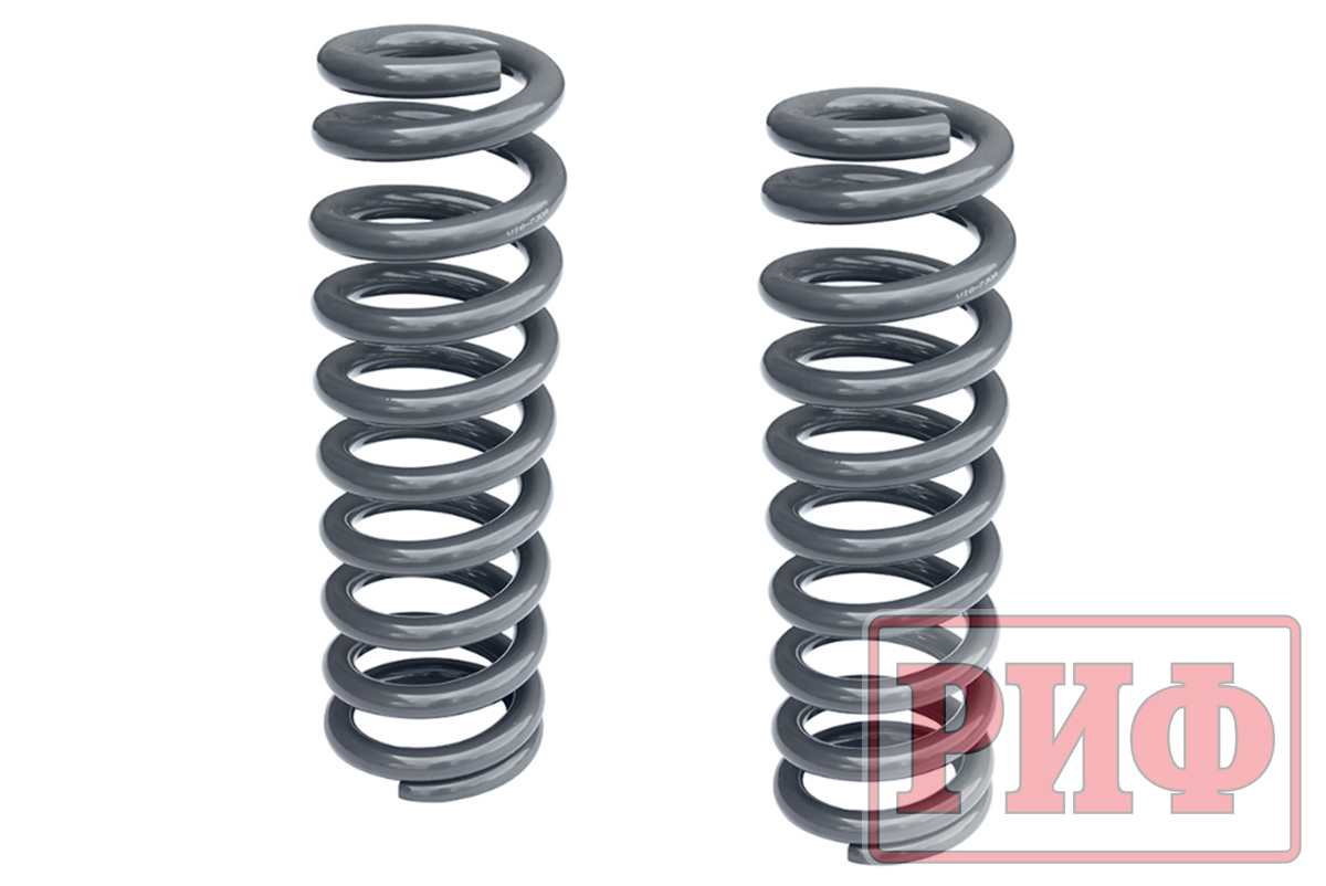 Пружины РИФ передние Toyota Hilux 2005-2014, 2015+, LC Prado 120, FJ Cruiser 0-30 кг лифт 30 мм