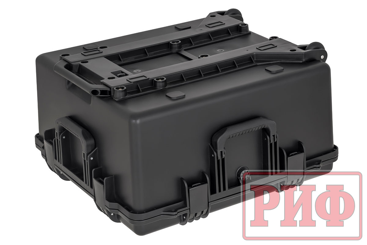 Кейс защитный ударопрочный РИФ 632x602x333 мм на колесах с телескопической ручкой IP67