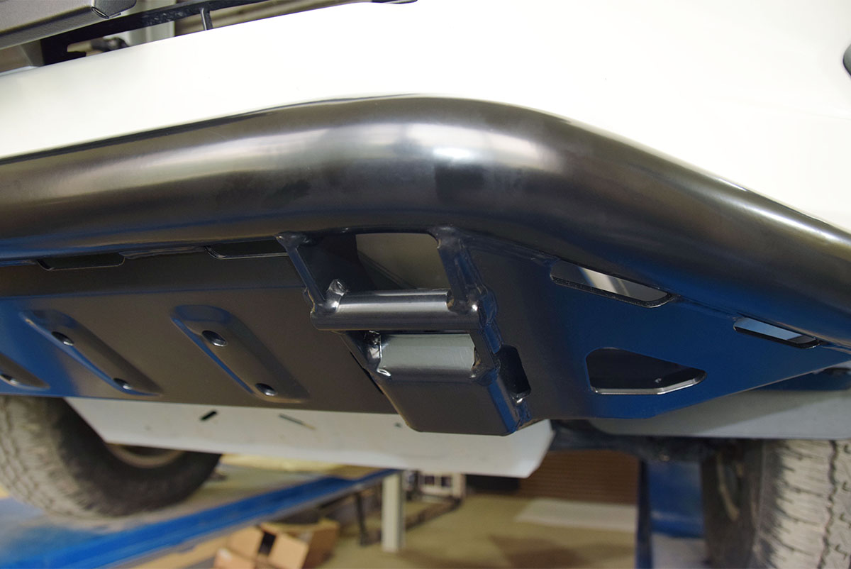 Бампер РИФ силовой передний Toyota Hilux 2020+ (устанававливается только с площадками RIFREV-30000/RIFREV-30001)