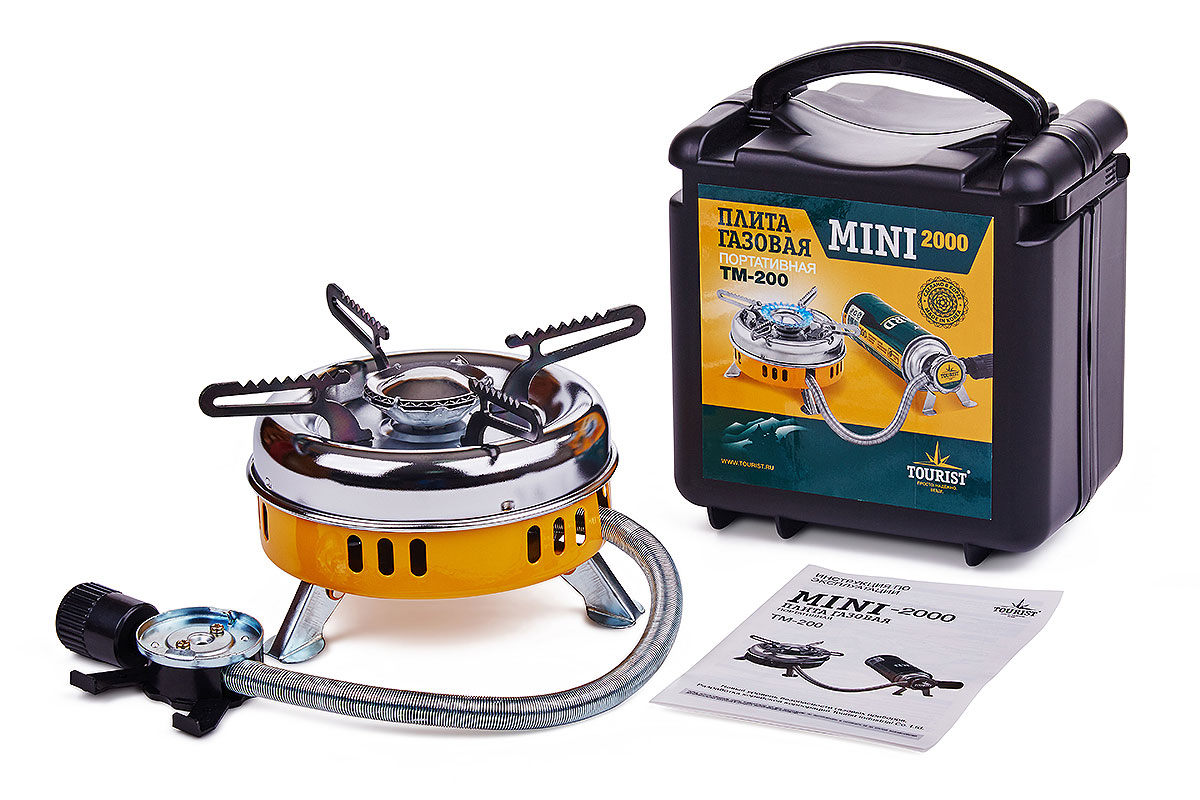 Горелка газовая TOURIST MINI-2000, под цанговый баллон